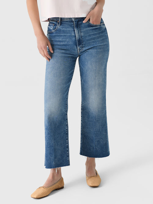 Mother Women's The Maven Ankle Fray Jean