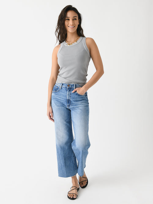 Mother Women's The Maven Ankle Fray Jean