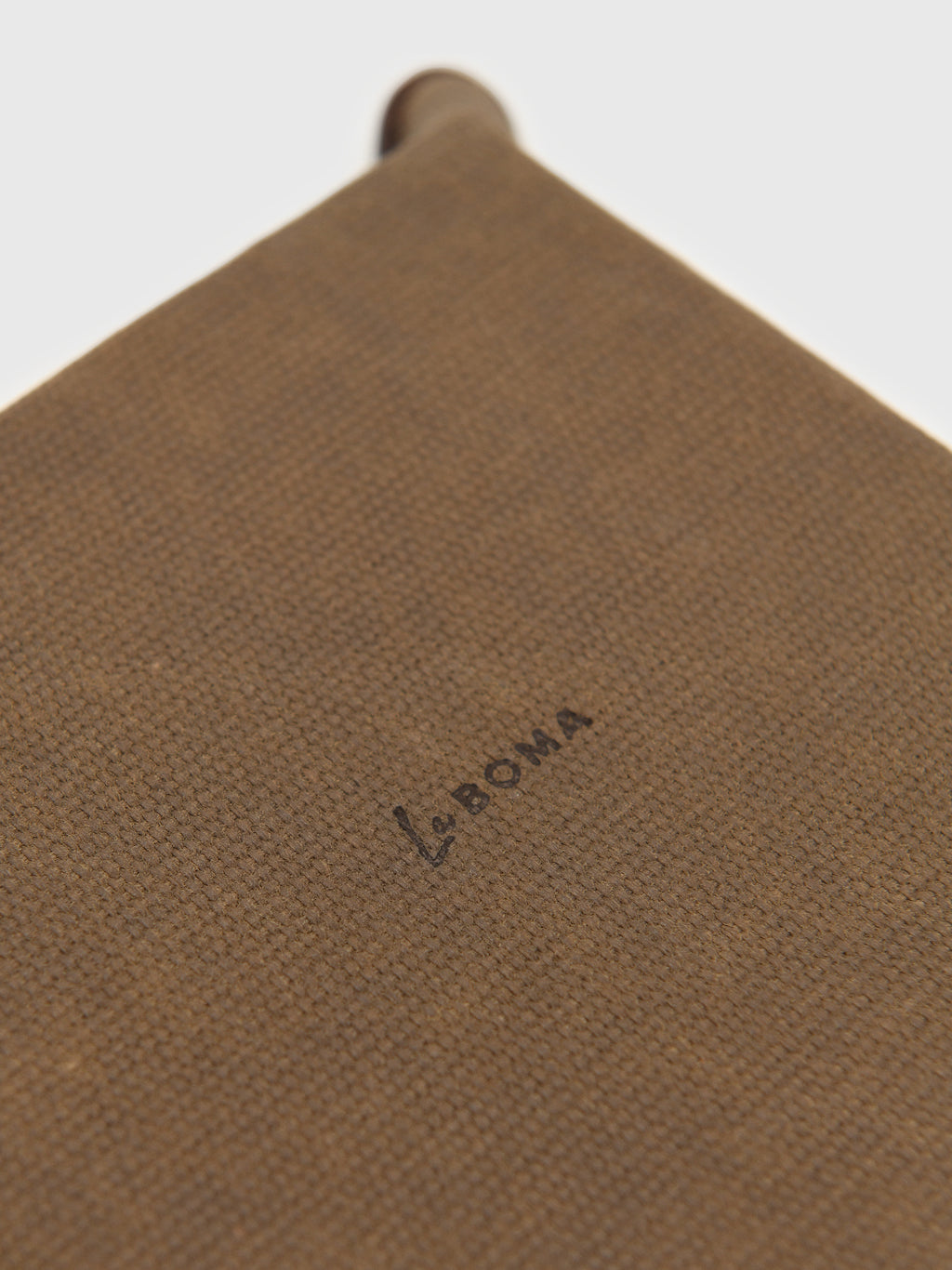 La Boma Waxed Canvas Valet Tray - Saint Bernard