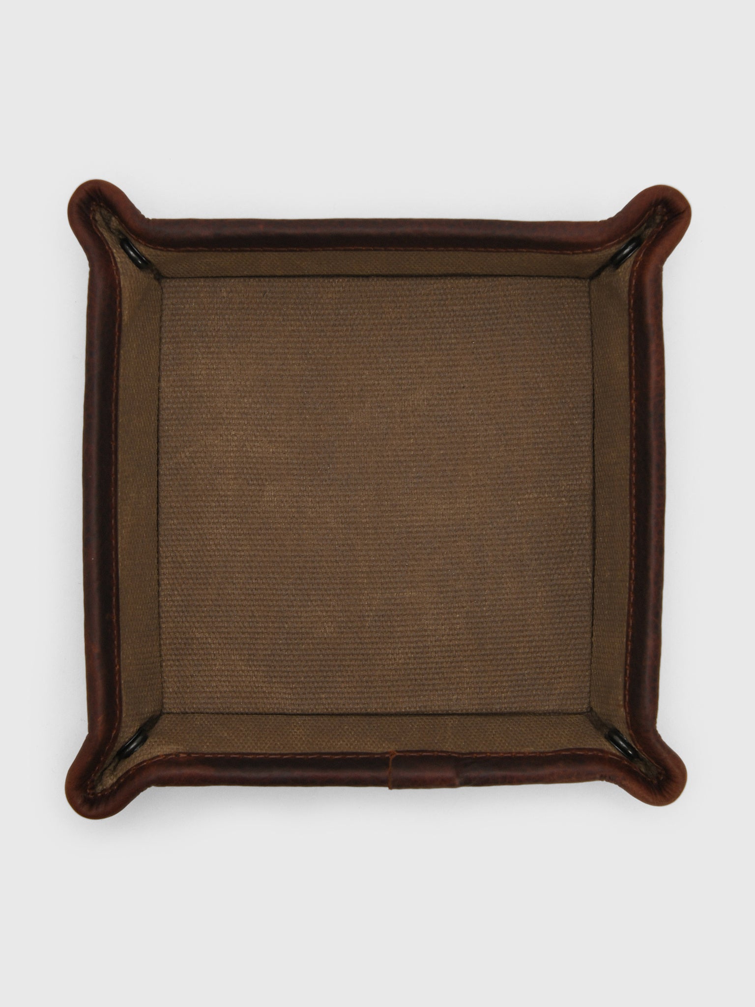 La Boma Waxed Canvas Valet Tray - Saint Bernard