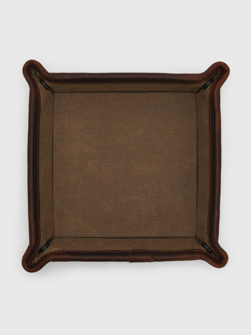 La Boma Waxed Canvas Valet Tray