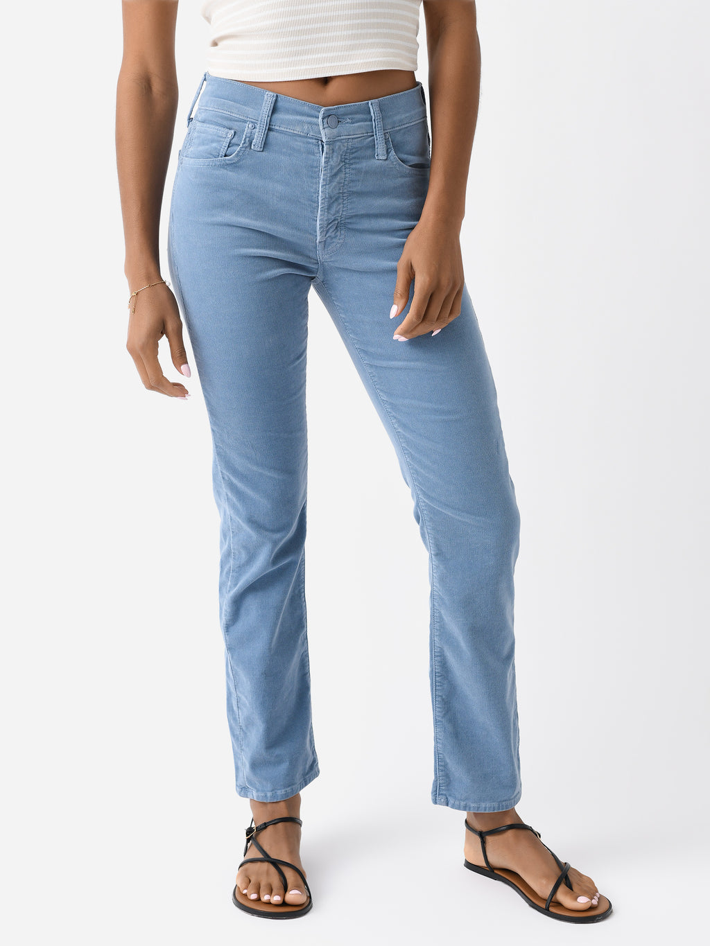 Mother Women's The Mid Rise Hiker Hover Jean - Saint Bernard