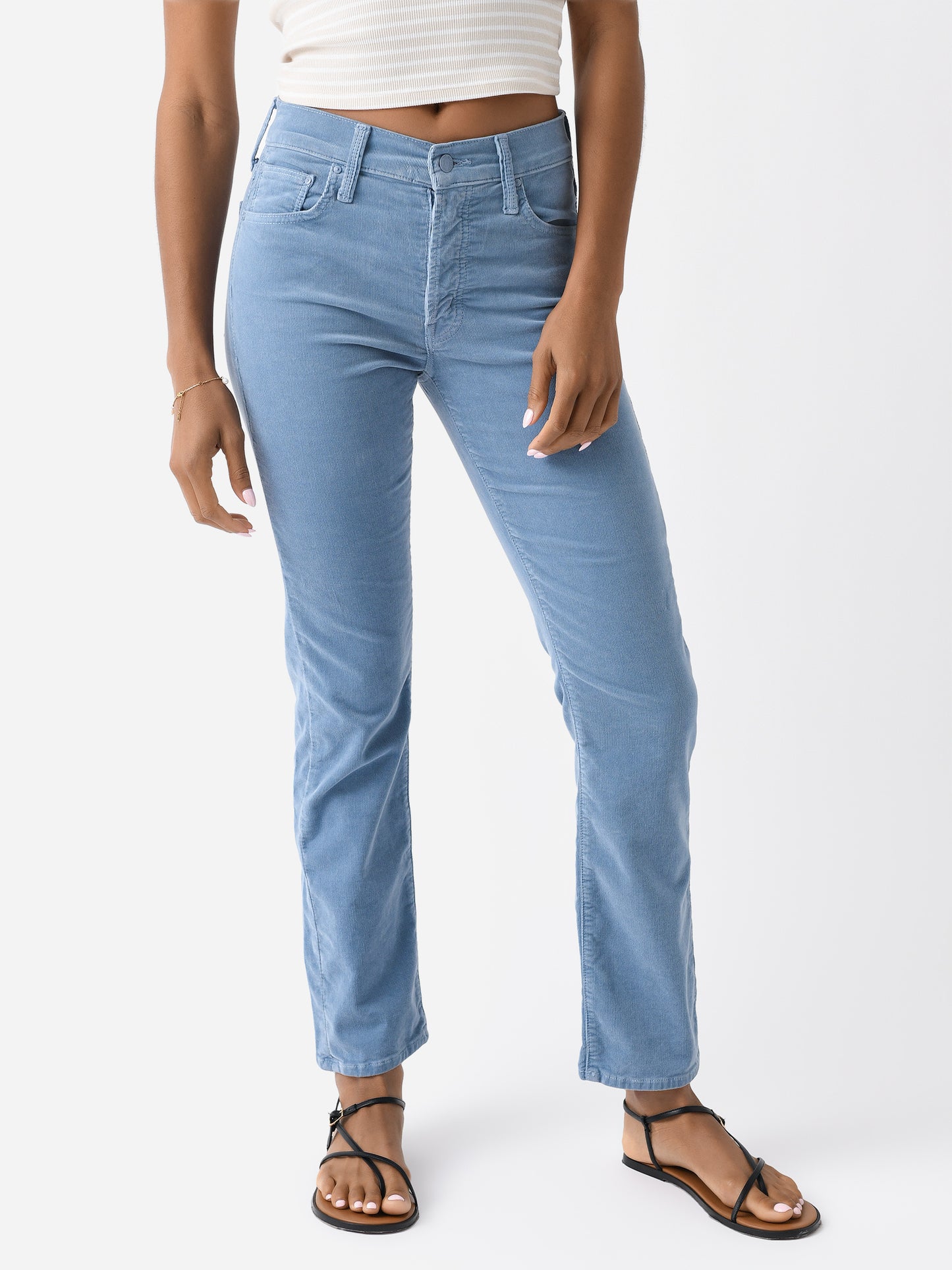 Mother Women's The Mid Rise Hiker Hover Jean - Saint Bernard