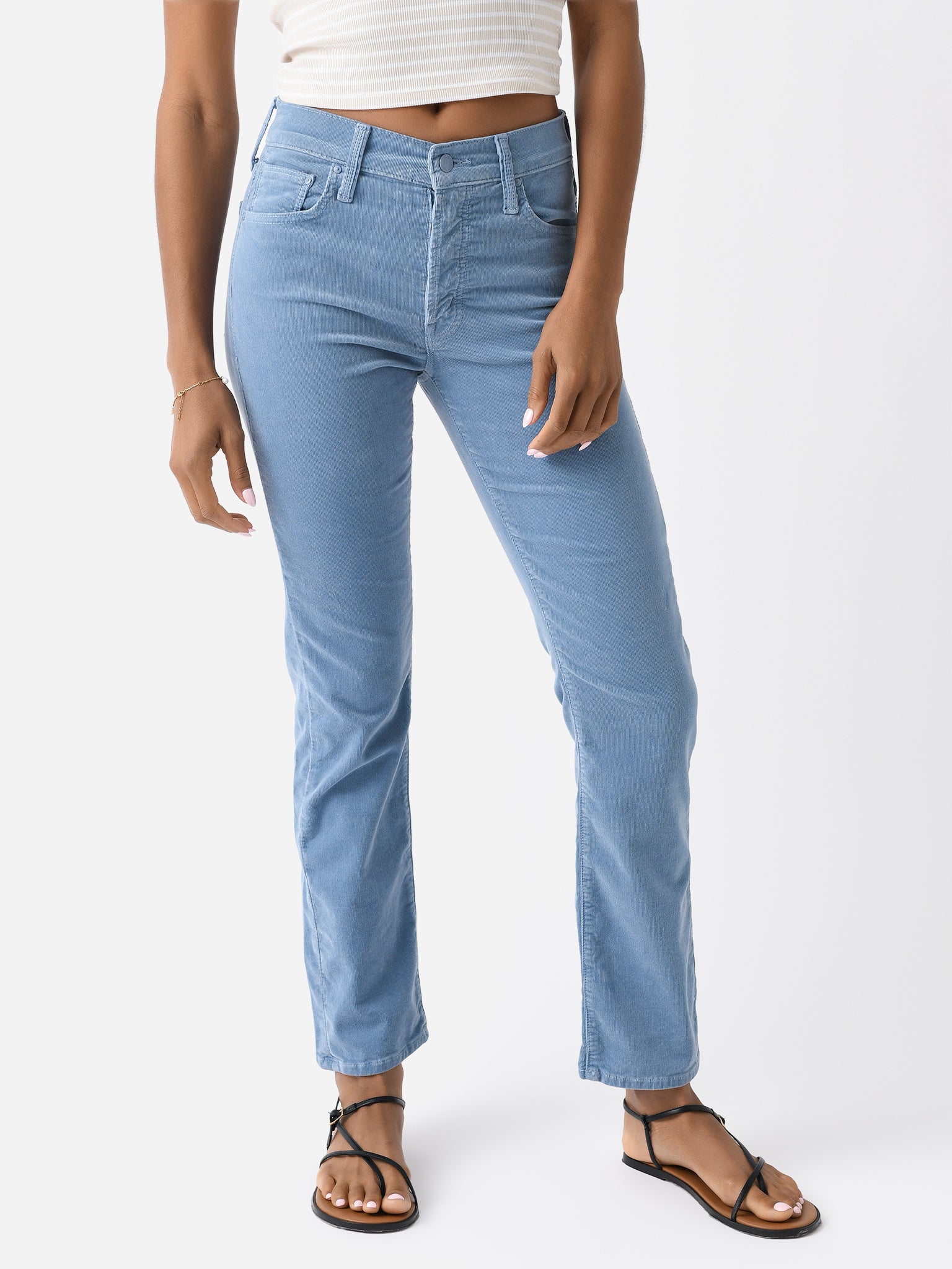 Mother Women's The Mid Rise Hiker Hover Jean - Saint Bernard