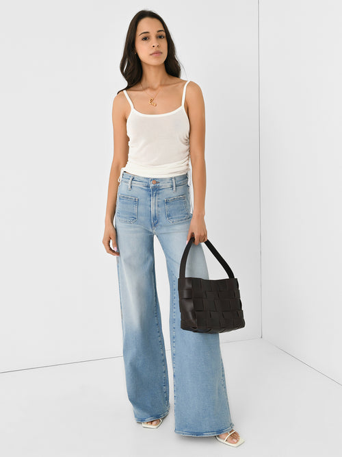 Mother Women's The Patch Pocket Undercover Sneak Jean