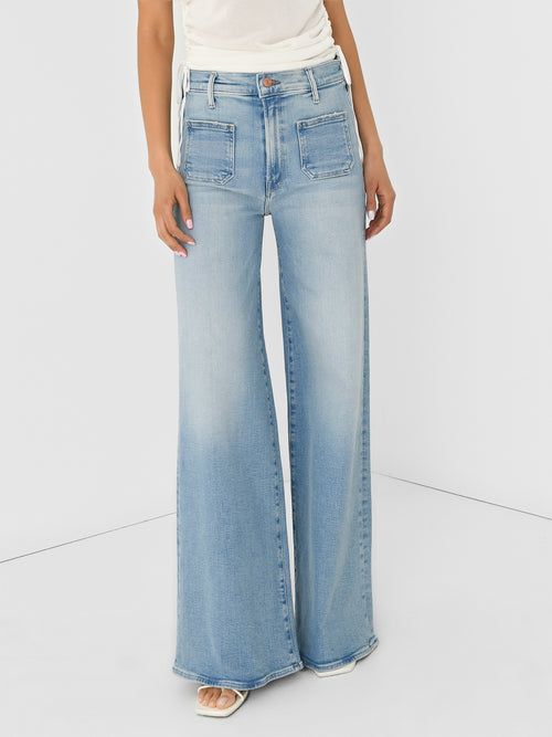 Mother Women's The Patch Pocket Undercover Sneak Jean
