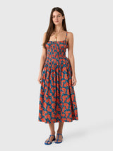 Ciao Lucia Women's Volta Cotton Shirting Dress - Saint Bernard