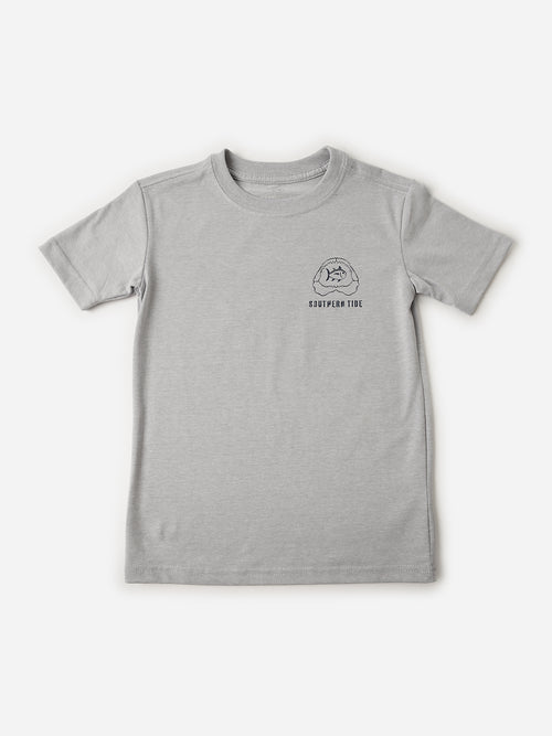 Southern Tide Boys' Heather Shark Plank Short Sleeve T-Shirt