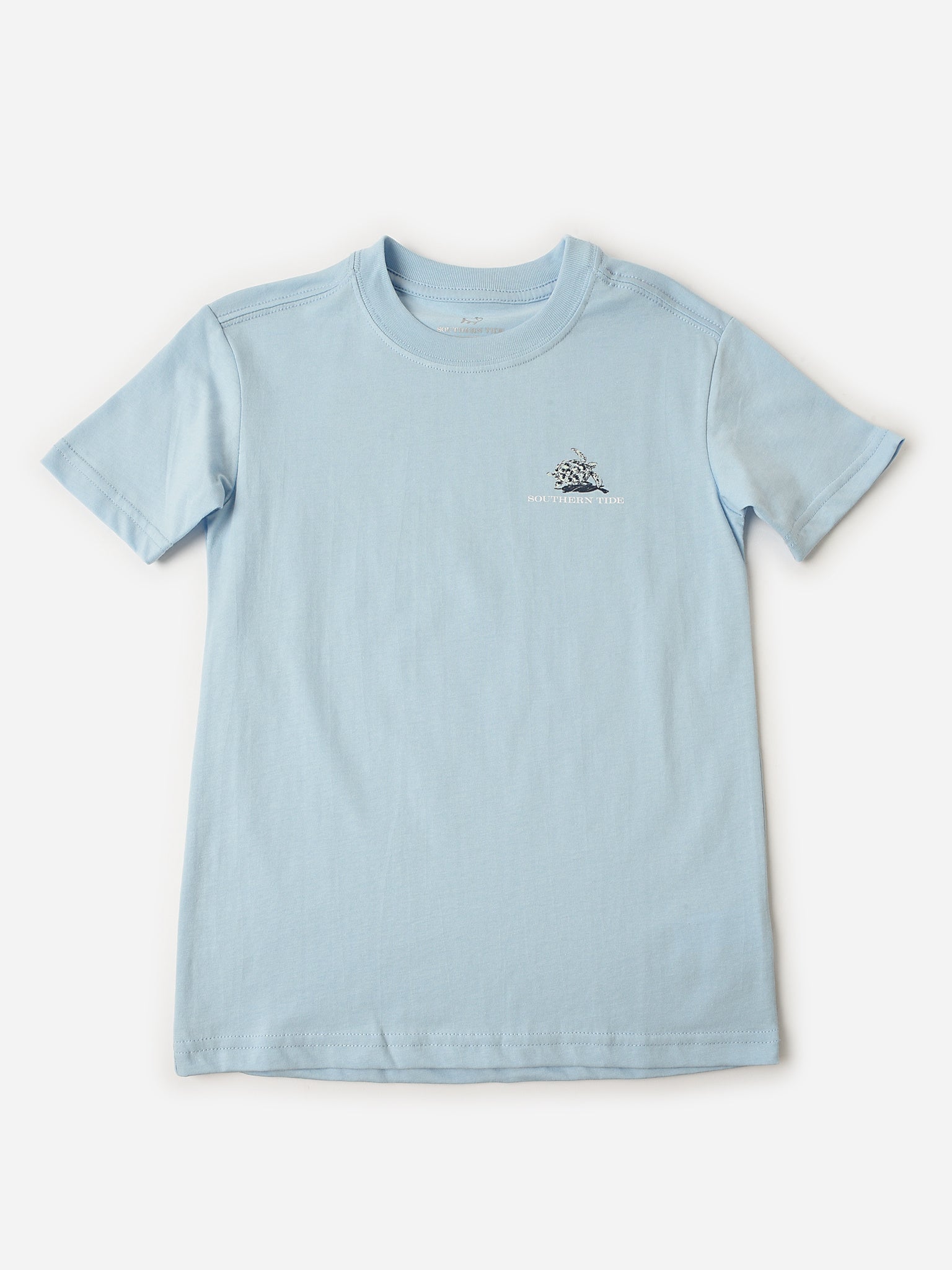 Southern Tide Boys' Yachts of Turtles Short Sleeve T-Shirt - Saint Bernard