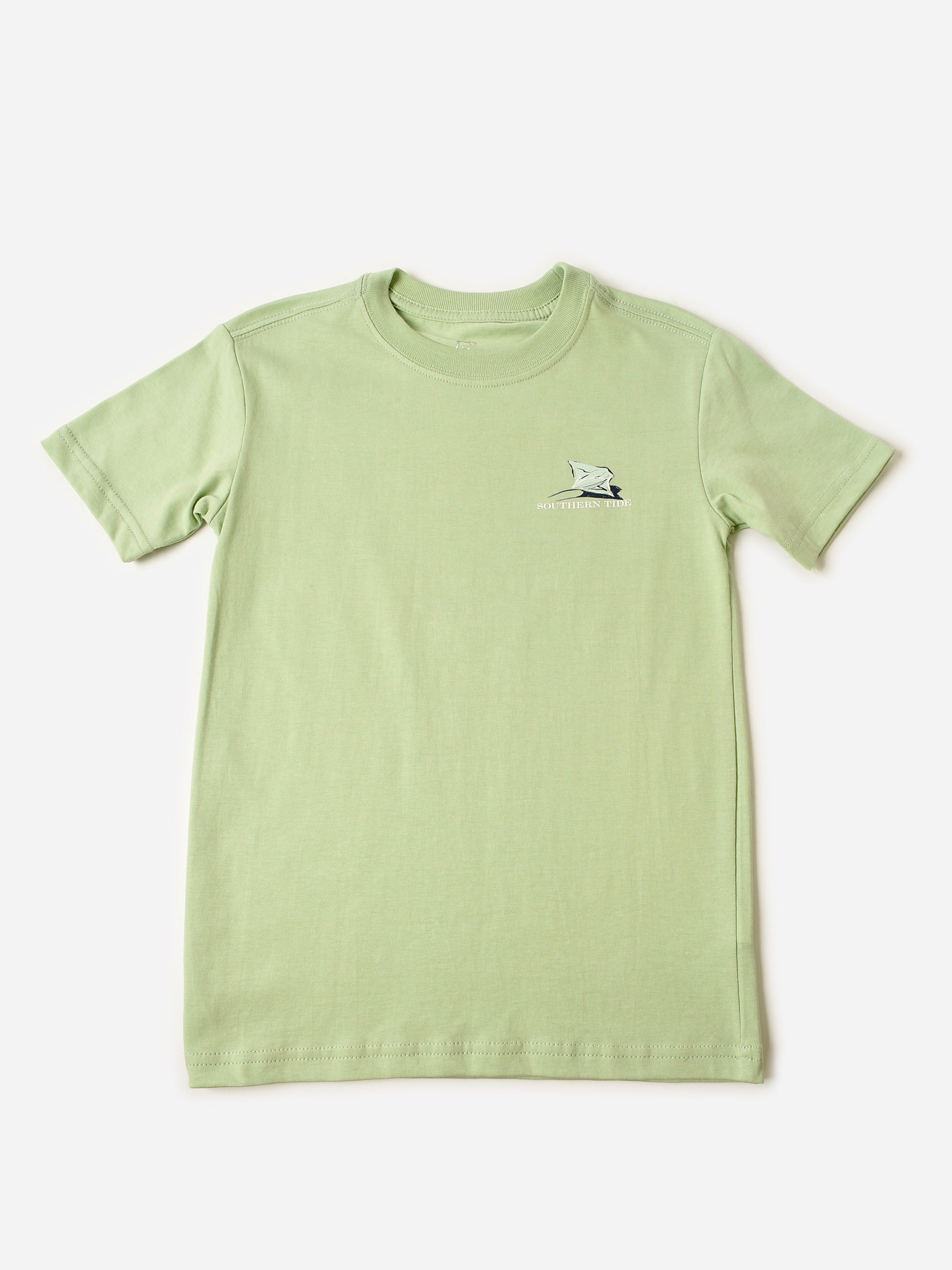 Southern Tide Boys' Yachts of Stingrays Short Sleeve T-Shirt - Saint Bernard