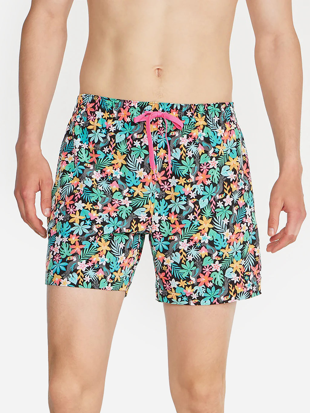 Chubbies Men's The Bloomerangs 5.5" Swim Trunk - Saint Bernard