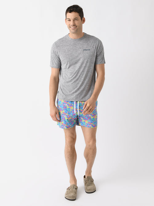 Chubbies Men's The Tropical Bunches 5.5" Swim Trunk