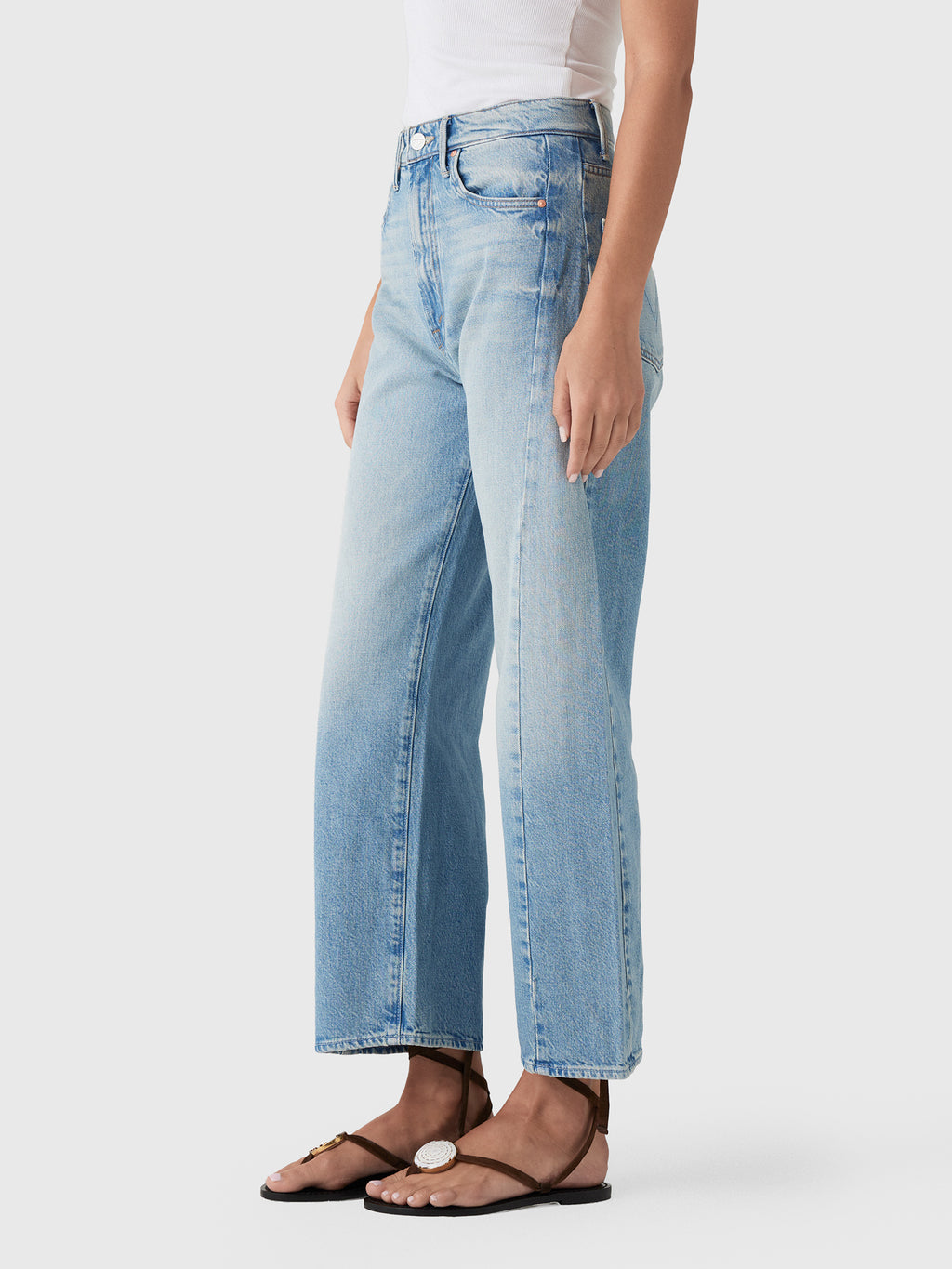 Mother Women's The Half Pipe Ankle Jean - Saint Bernard