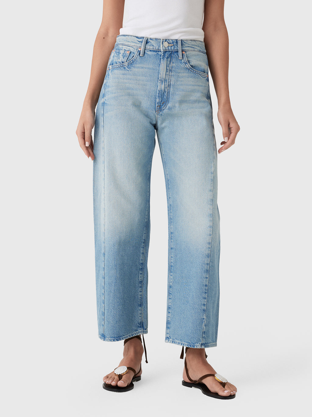 Mother Women's The Half Pipe Ankle Jean - Saint Bernard