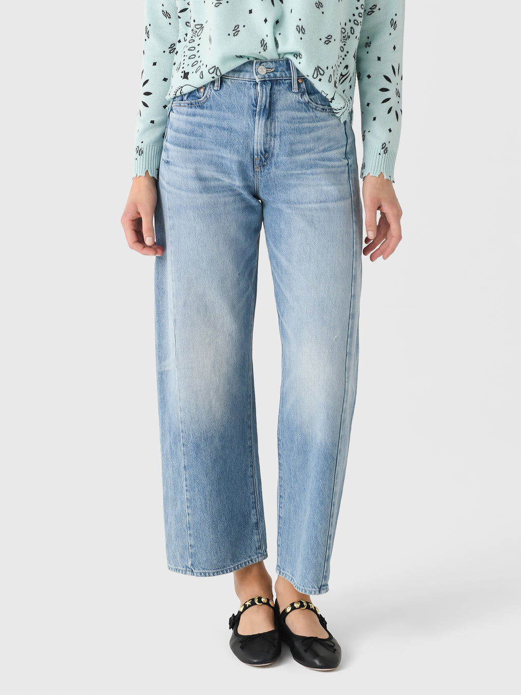 Mother Women's The Half Pipe Flood Jean - Saint Bernard