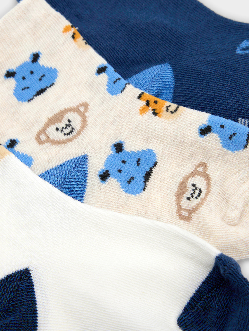 Mayoral Baby Boys' 3-Pack Socks - Saint Bernard