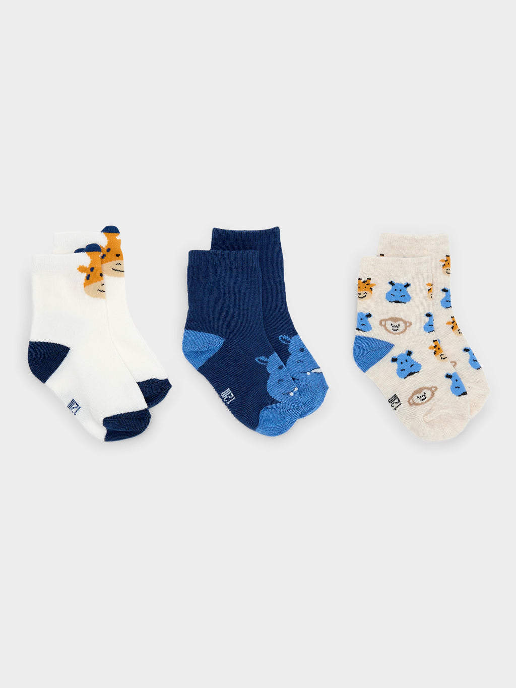 Mayoral Baby Boys' 3-Pack Socks - Saint Bernard