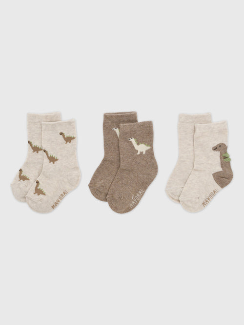 Mayoral Baby Boys' 3-Pack Pattern Socks