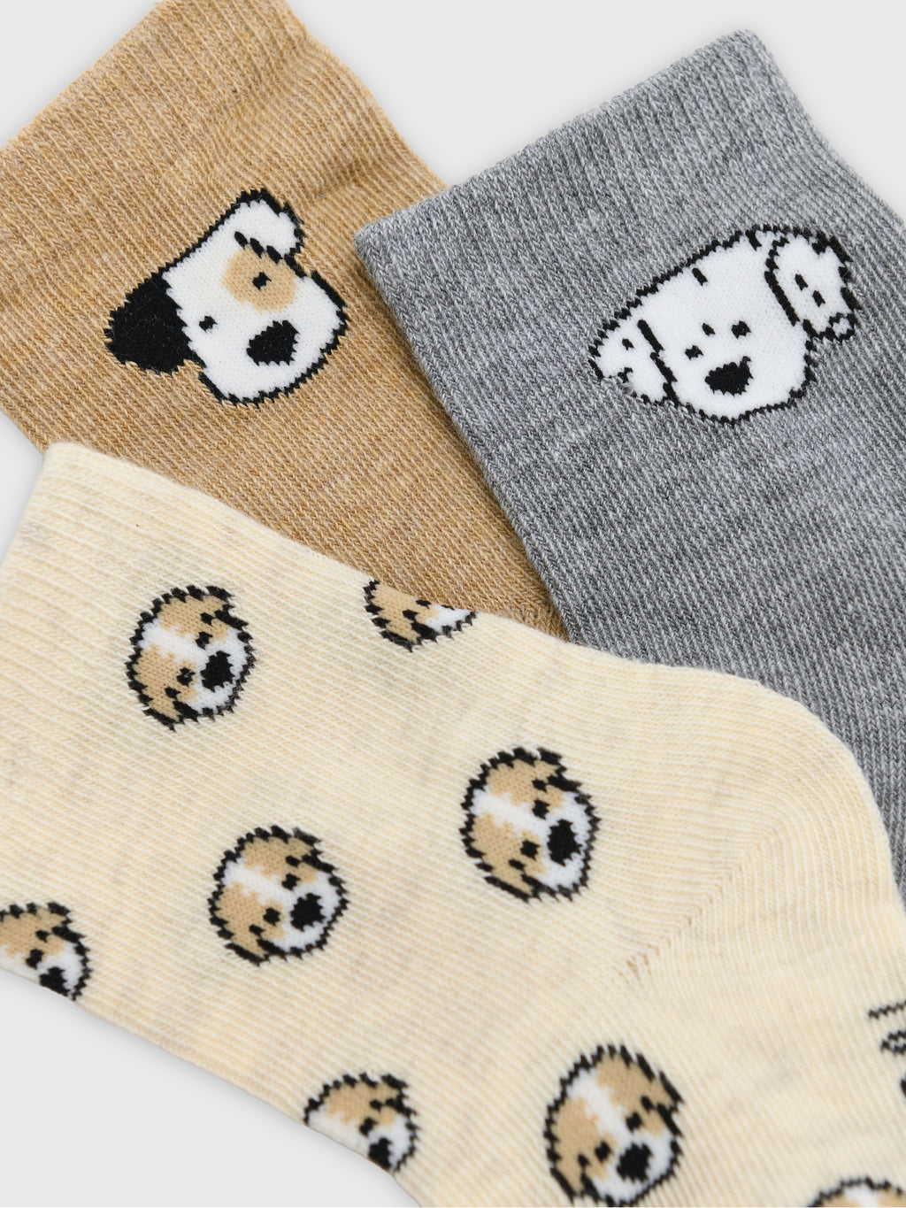 Mayoral Baby Boys' 3-Pack Pattern Socks - Saint Bernard