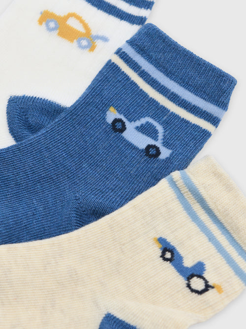 Mayoral Baby Boys' 3-Pack Stripe Socks