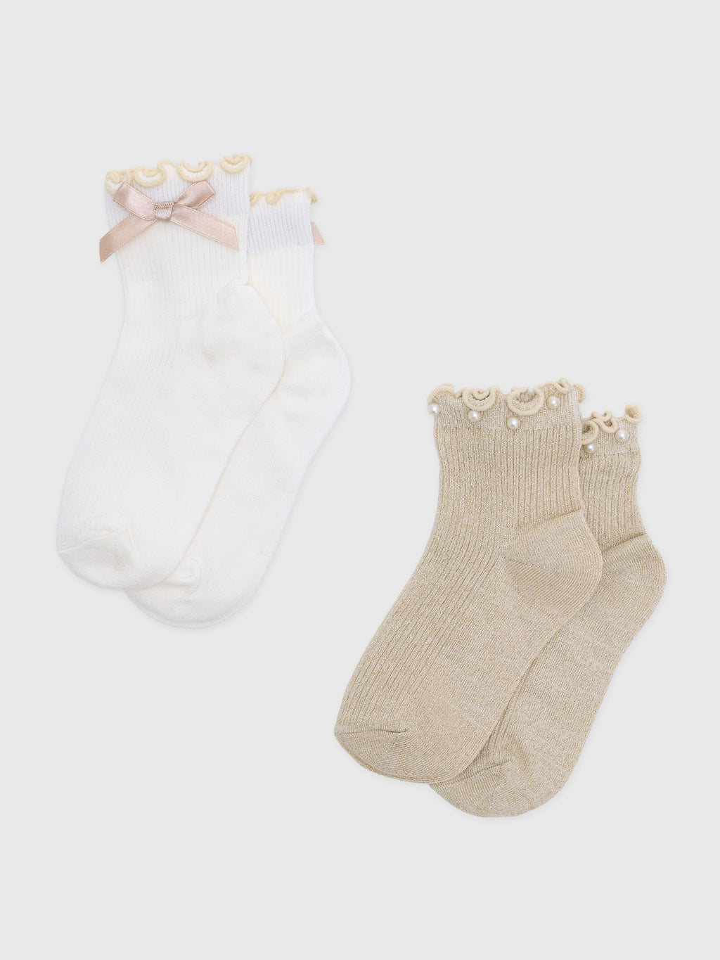 Mayoral Girls' 2-Pack Socks - Saint Bernard