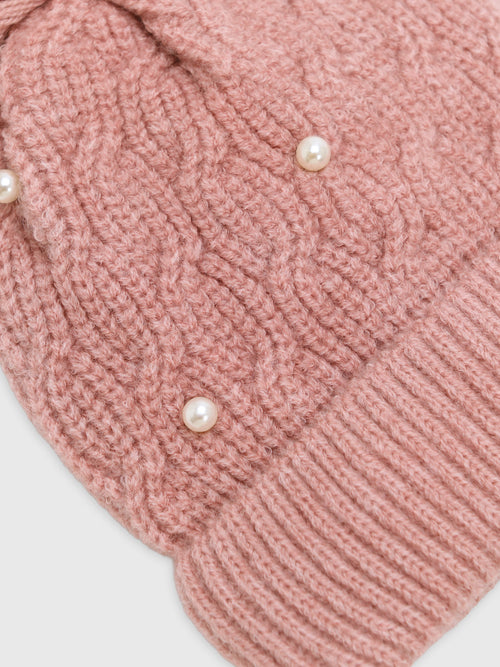 Mayoral Girls' Pearl Knit Hat