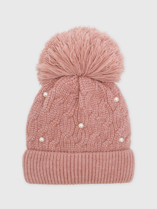 Mayoral Girls' Pearl Knit Hat