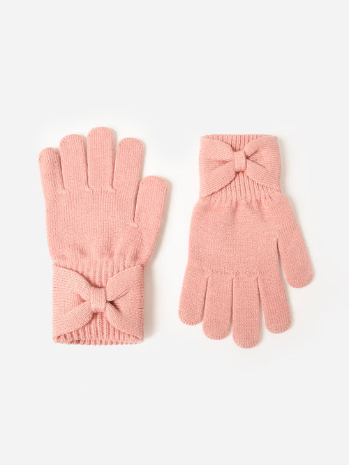 Mayoral Girls' Bow Knit Glove