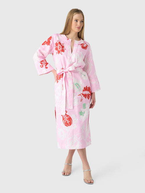 Oroton Women's Cabana Floral Long Tunic Dress