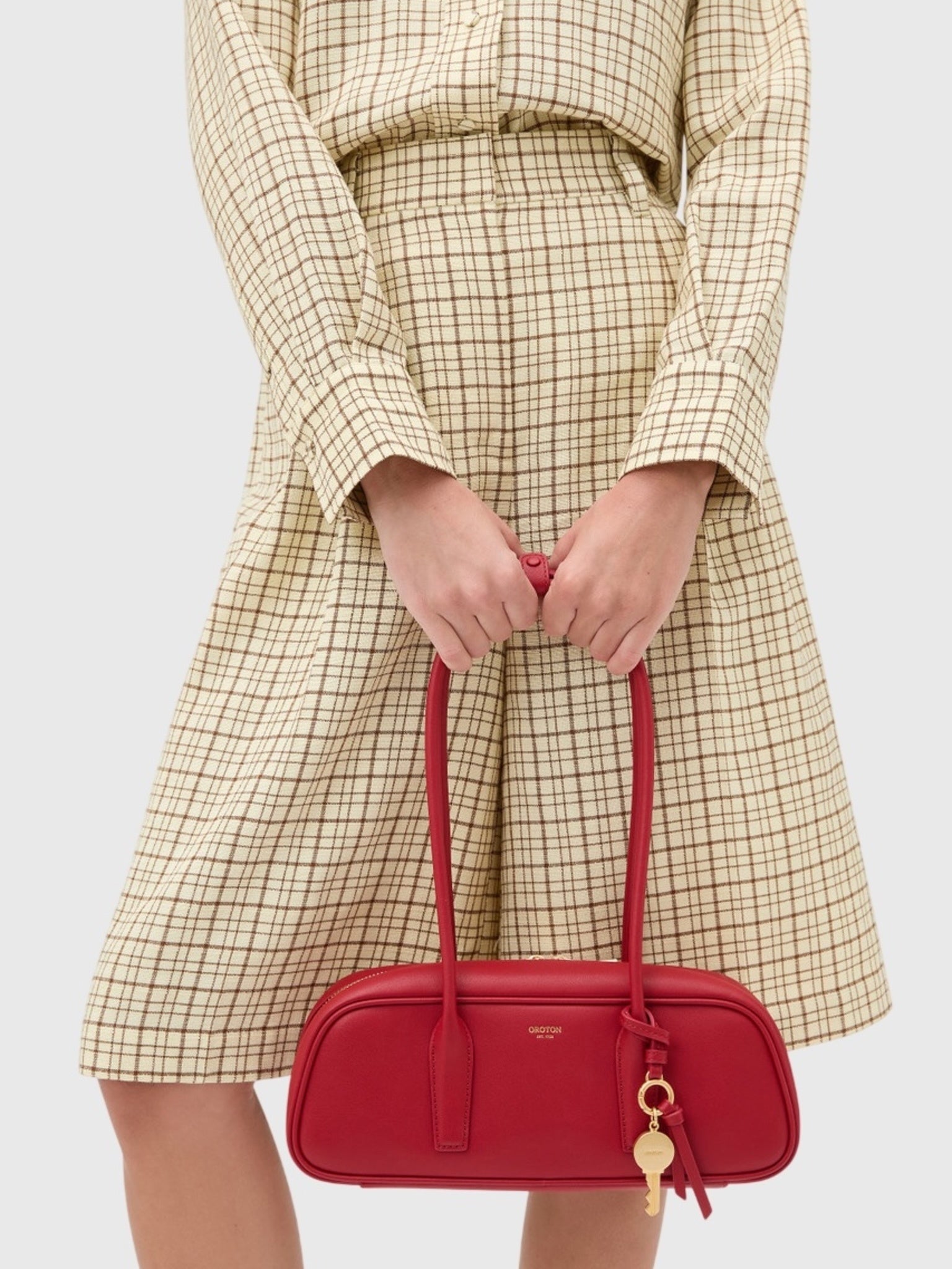 Oroton Louisa Shoulder Bag - Saint Bernard