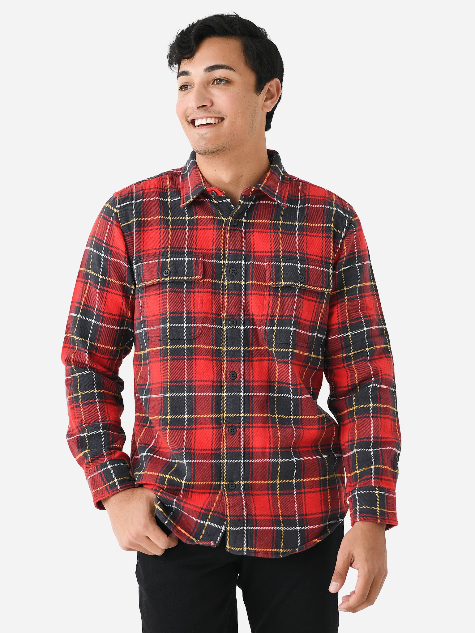 Filson Men's Vintage Flannel Workshirt - Saint Bernard