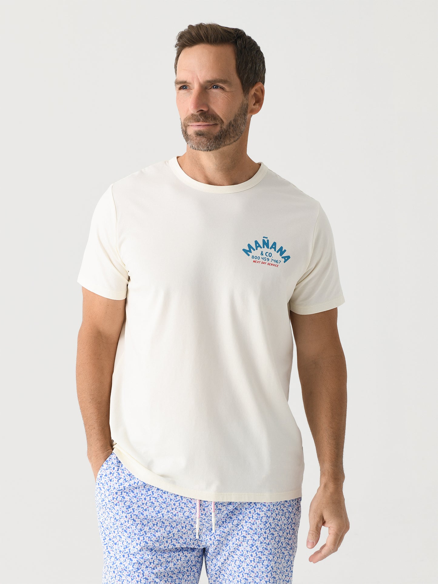 Mañana Men's Shop Tee - Saint Bernard