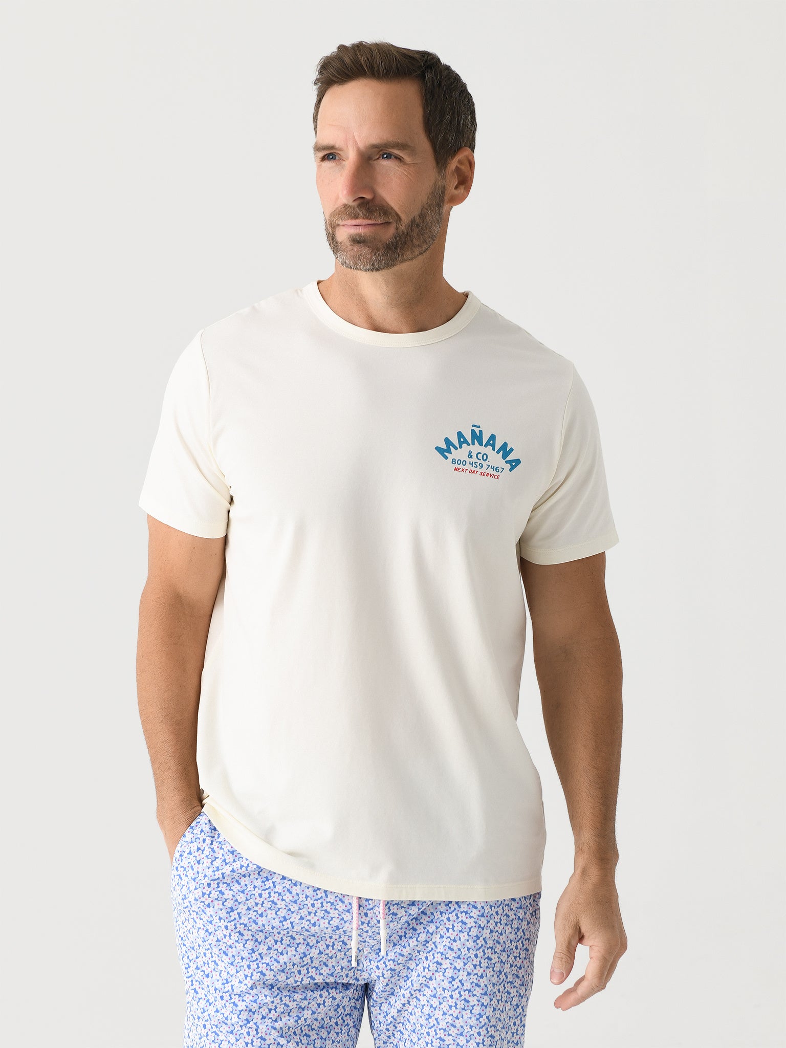 Mañana Men's Shop Tee - Saint Bernard