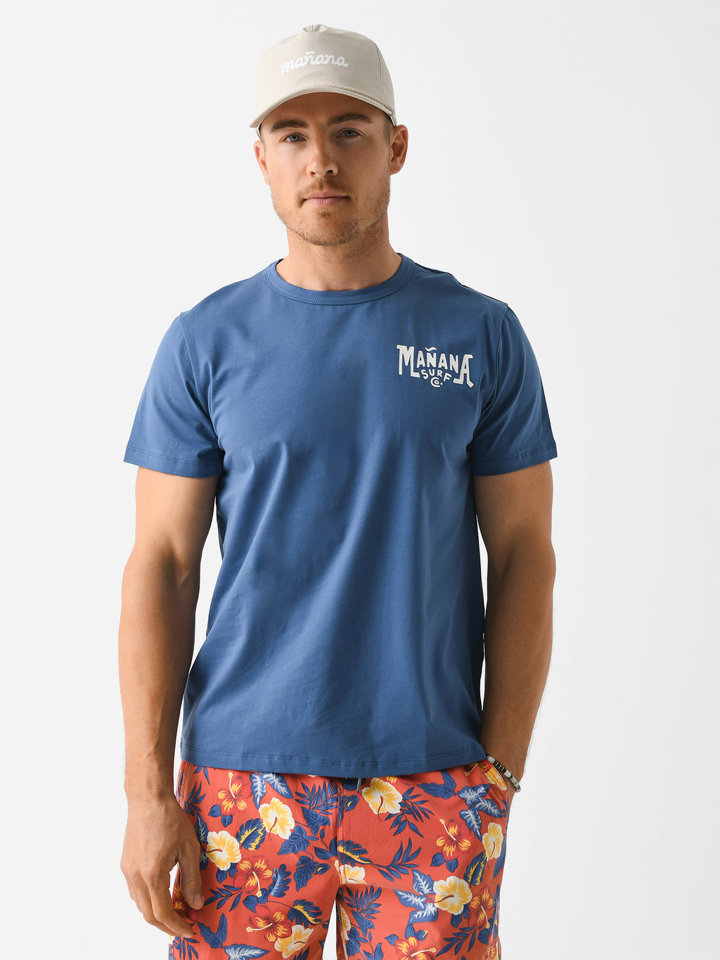 Mañana Men's Cutout Tee - Saint Bernard