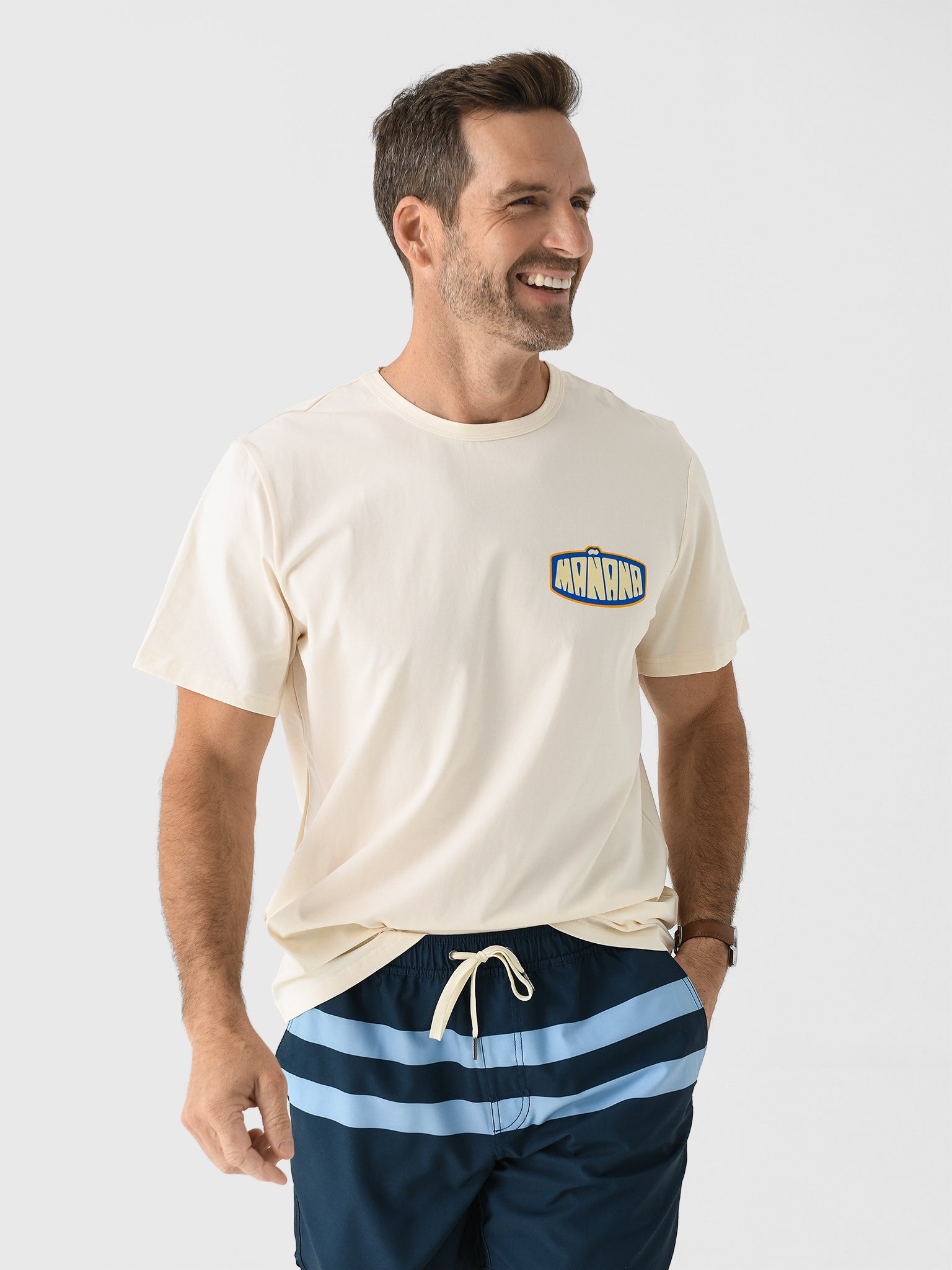 Mañana Men's Hammock Tee - Saint Bernard