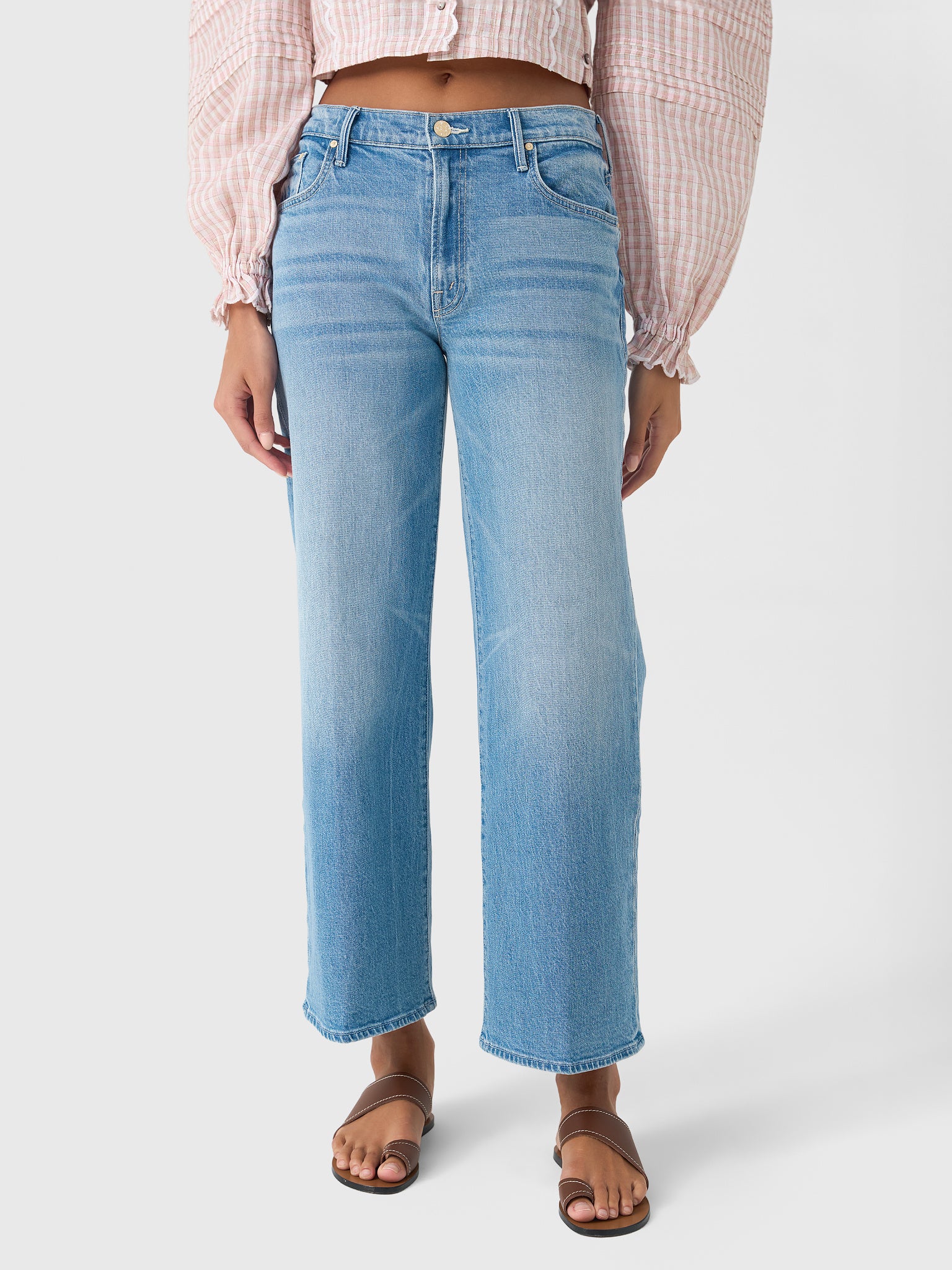 Mother Women's The Mid Rise Maven Ankle Jean - Saint Bernard