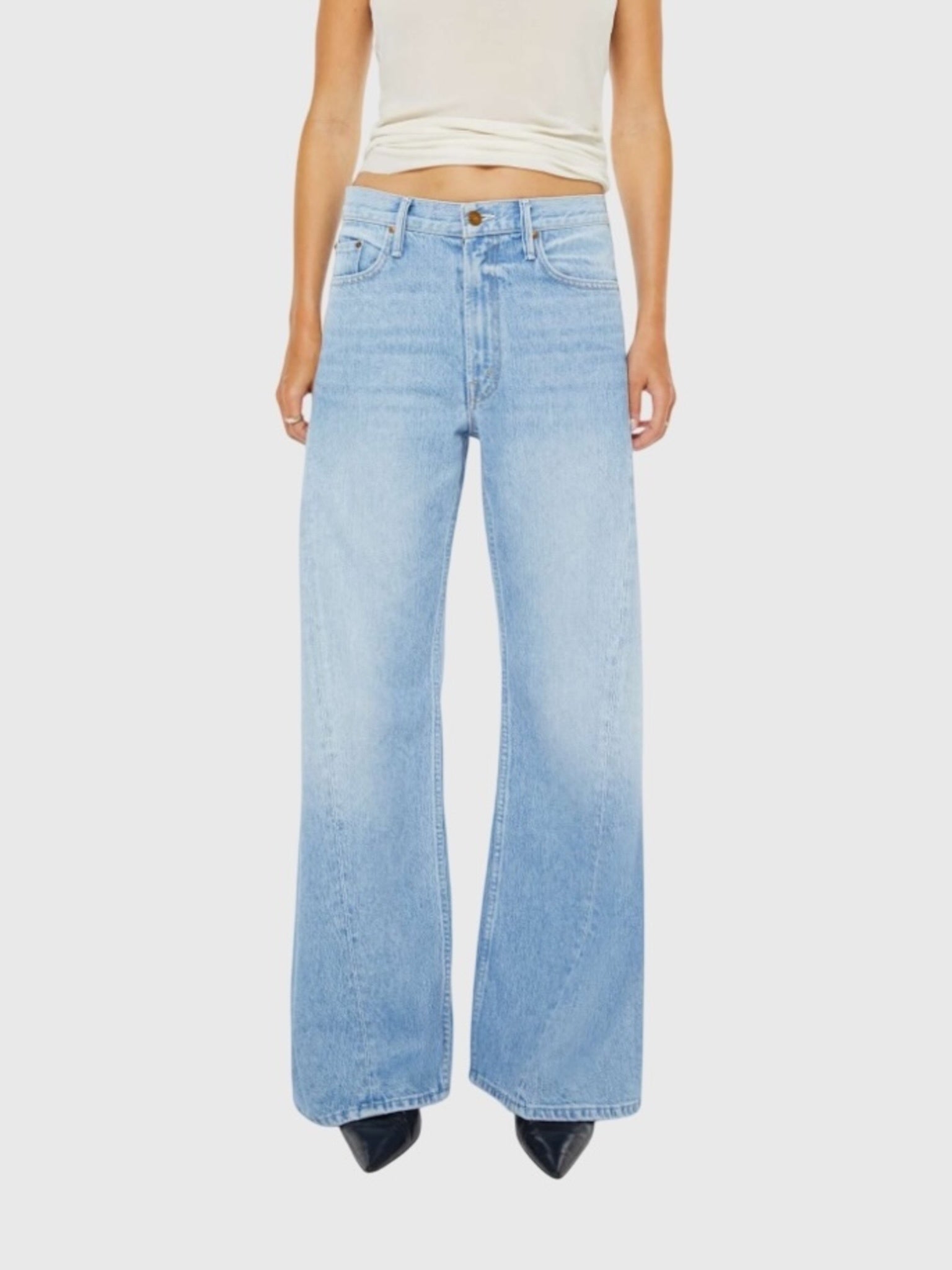 Mother Women's The Lemon Twist Sneak Jean