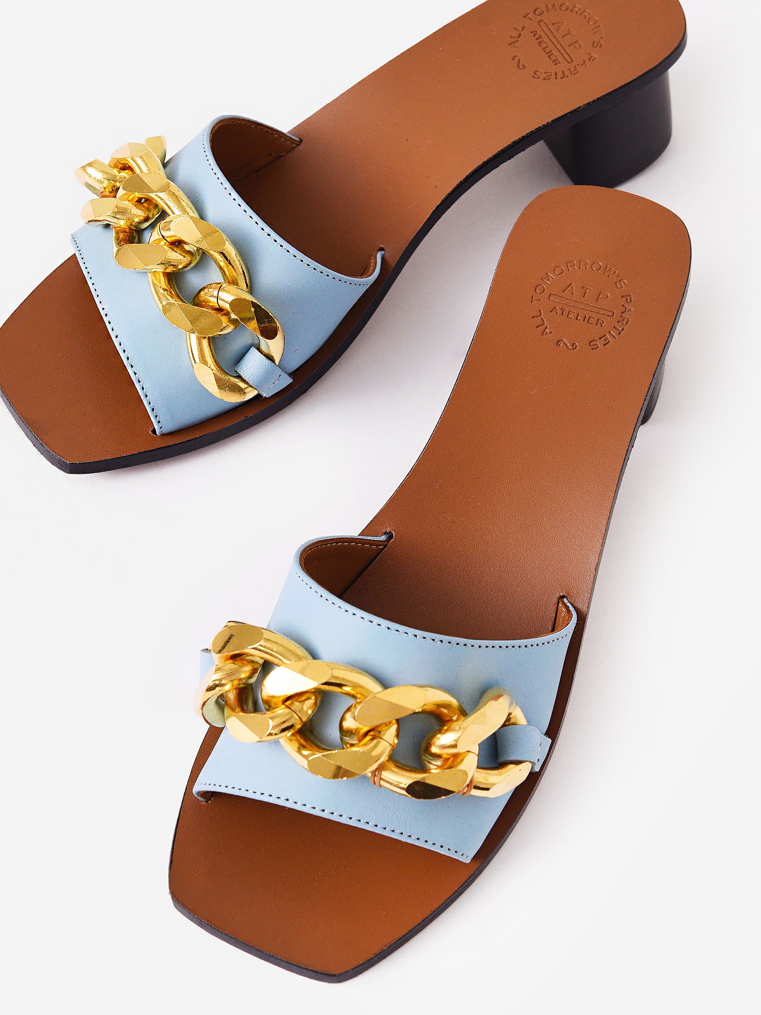 ATP Atelier Women's Chiari Heel Sandal - Saint Bernard