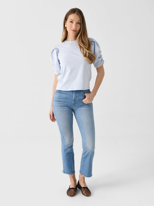 Mother Women's The Hustler Ankle Fray Jean