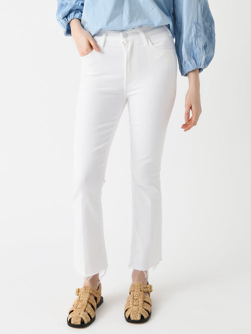 Mother Women's The Hustler Ankle Fray Jean