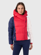 Obermeyer Women's X Saint Bernard Calypso Down Jacket - Saint Bernard
