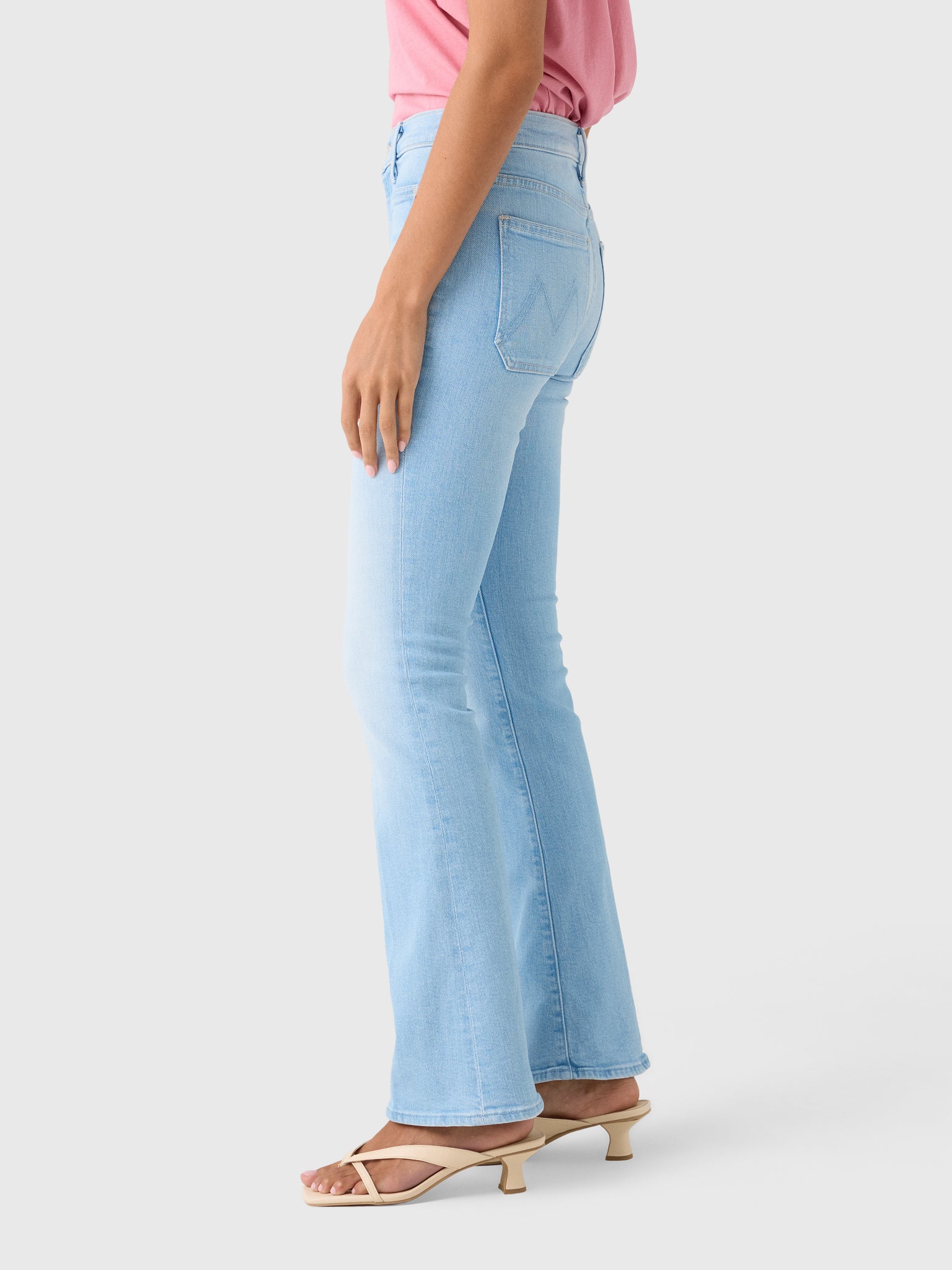 Mother Women's The Patch Pocket Weekender Jean - Saint Bernard