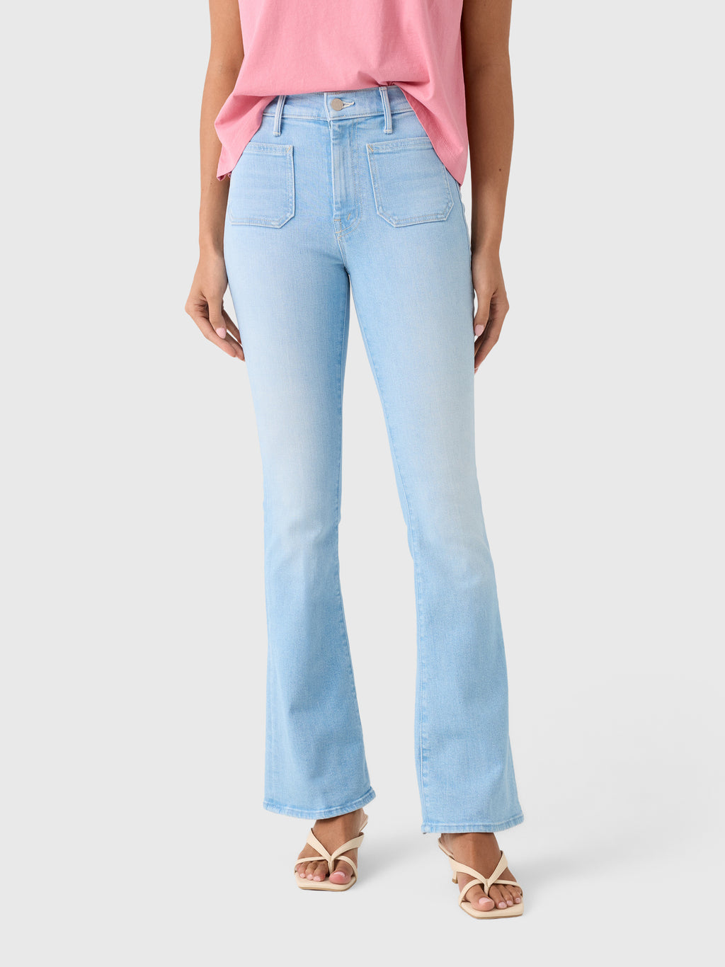 Mother Women's The Patch Pocket Weekender Jean - Saint Bernard