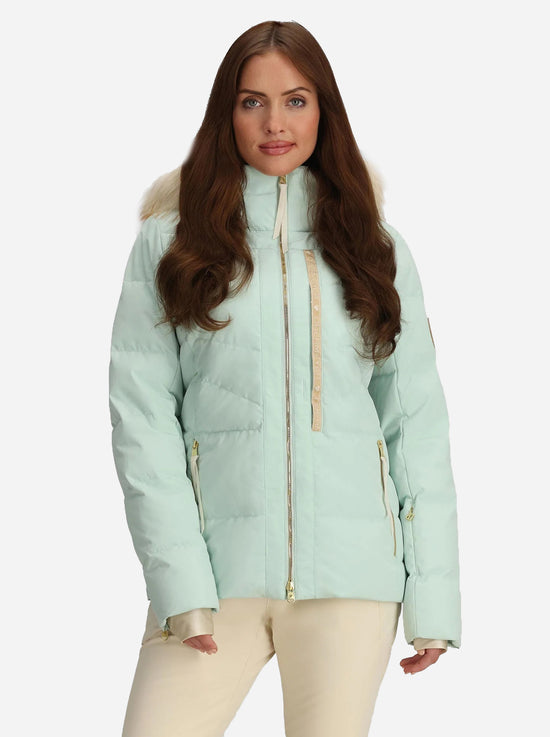 Obermeyer Circe Women's Down Ski Jacket - Navy main image 1