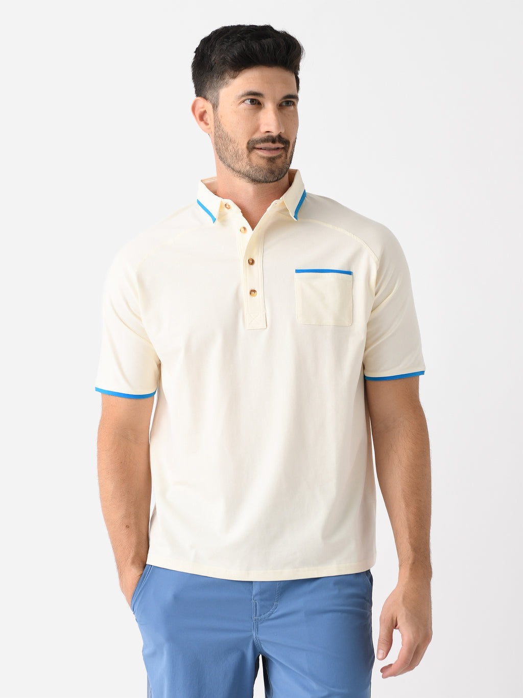 Mañana Men's Lake Polo - Saint Bernard