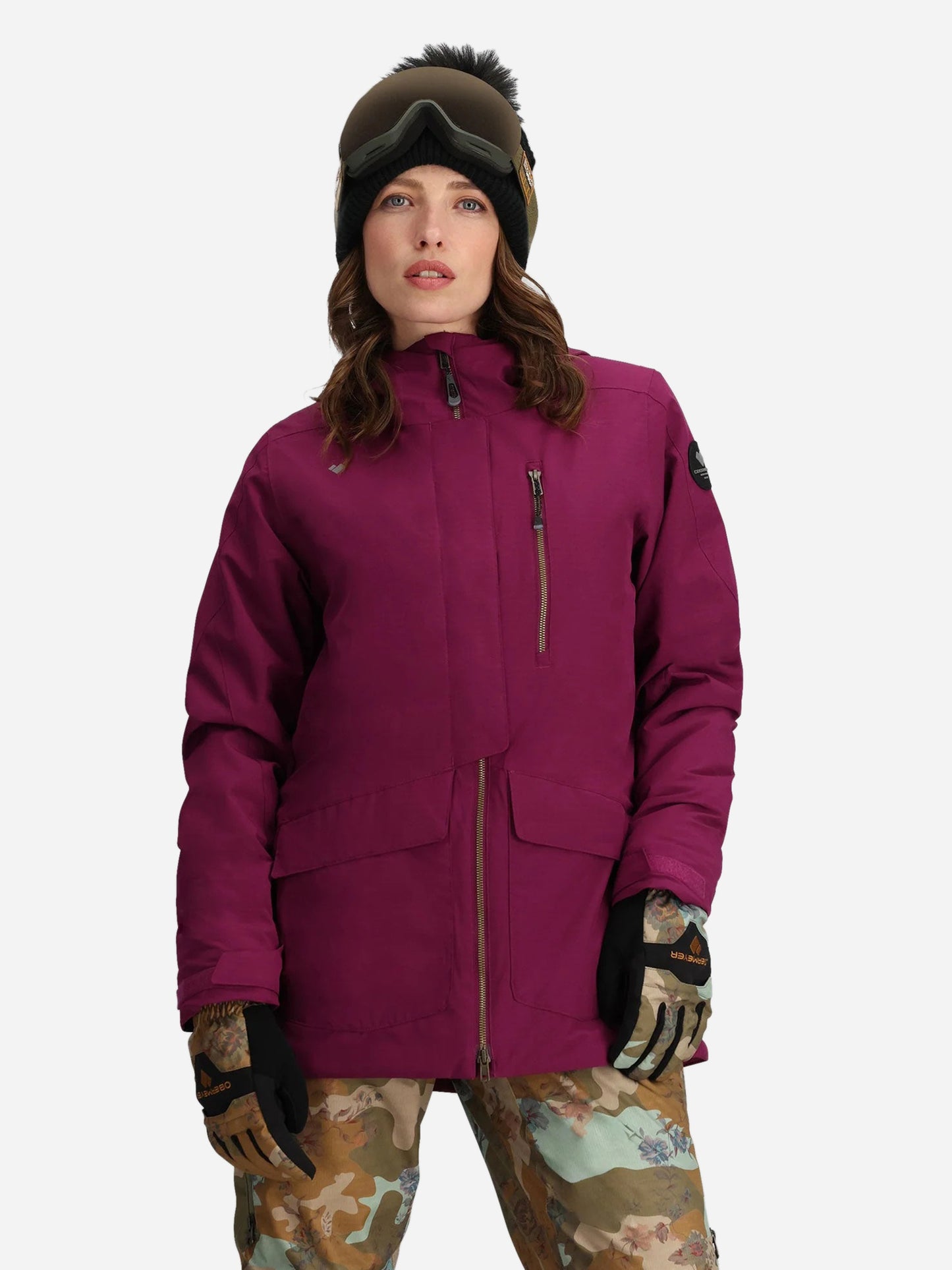 Obermeyer Women's First Tracks Jacket - Saint Bernard