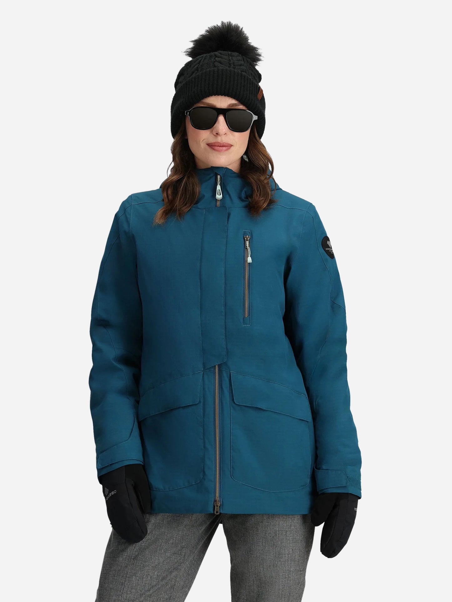 Obermeyer Women's First Tracks Jacket - Saint Bernard