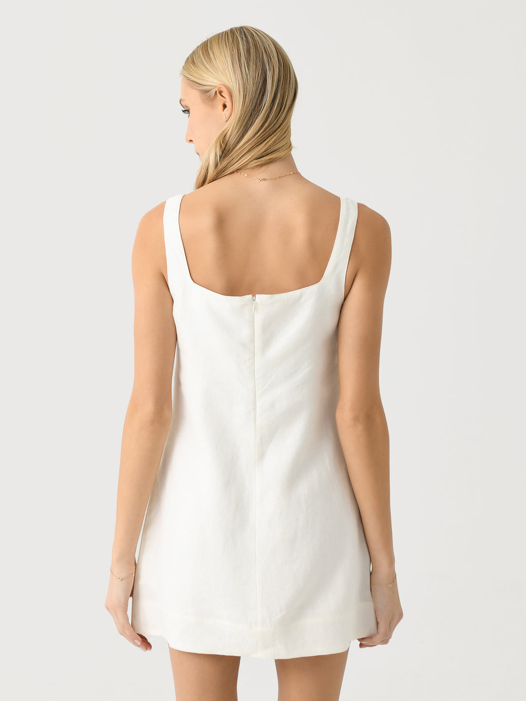 Peony Women's Embroidered Shift Mini Dress
