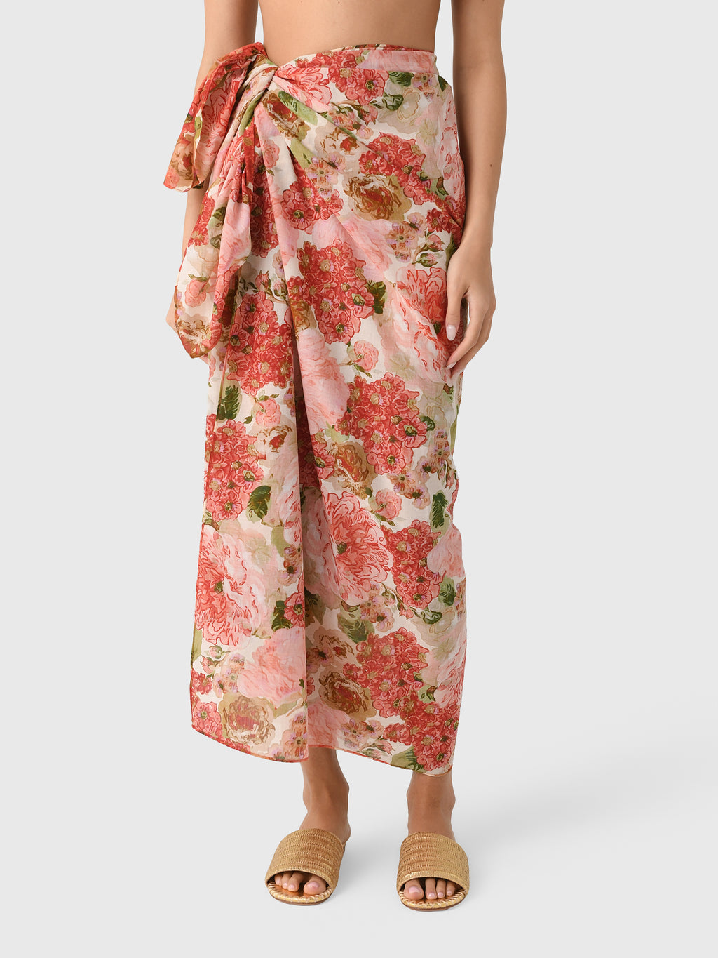 Peony Women's Sarong - Saint Bernard
