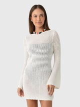 Peony Women's Pointelle Rosie Mini Dress - Saint Bernard